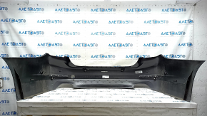 Bare rear bumper BMW 5 G30 17-20 for parking sensors, black