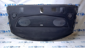 Rear shelf Cadillac CTS 14 - black, BOSE, scratches, no plug, missing fasteners