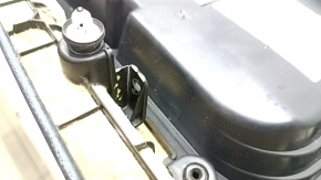 Door trim card front left BMW 5 G30 17-23 harman/kardon, black leather, scratches, broken fastener