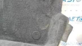 Floor covering rear BMW 5 G30 17-23 black, for dry cleaning
