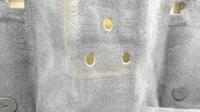 Floor covering rear BMW 5 G30 17-23 black, for dry cleaning