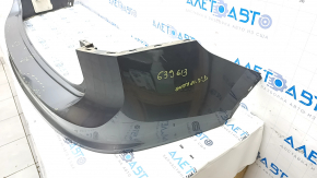 Rear bumper bare upper part VW Tiguan 18- graphite LD7X, pressed, dents, scratches, painted
