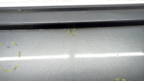 Rear bumper bare upper part VW Tiguan 18- graphite LD7X, pressed, dents, scratches, painted