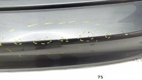 Rear bumper bare upper part VW Tiguan 18- graphite LD7X, pressed, dents, scratches, painted