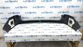 Rear bumper bare upper part VW Tiguan 18- graphite LD7X, pressed, dents, scratches, painted