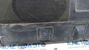 Rear shelf Nissan Altima 13-18 black, scratches, broken fasteners
