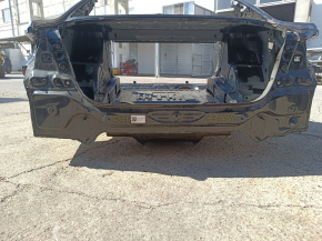 Rear panel BMW 5 G30 17-23 2 parts, on the body, black