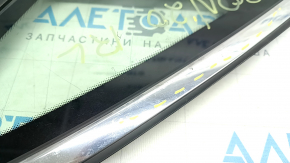 Window blind glass rear left Hyundai Sonata 20-22 petrol, scratches on chrome