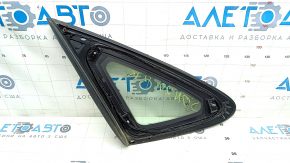 Window blind glass rear right Hyundai Sonata 20-22 petrol, scratches on chrome, bumps