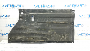Rear right underbody protection Hyundai Sonata 20 - worn, tears