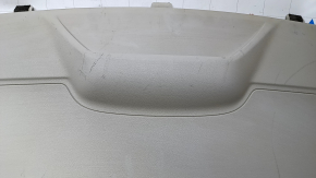 Rear shelf Toyota Avalon 13-18 gray, without plug, scratches