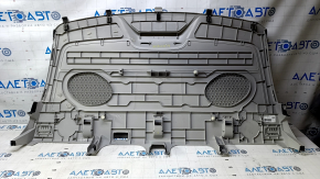 Rear shelf Toyota Avalon 13-18 gray, without plug, scratches
