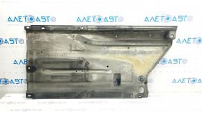 Rear left underbody protection Hyundai Sonata 20 - worn, tears