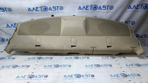 Rear shelf Toyota Solara 04-08 beige, scratches, with brake light, broken mount