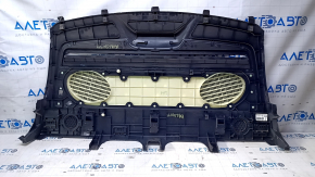Rear shelf Toyota Avalon 13-18 black, under curtain, under 4 speakers, scratches, broken fastening