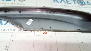 Front left longitudinal railing trim Nissan Rogue 14-20 for 3 fasteners, broken fastener