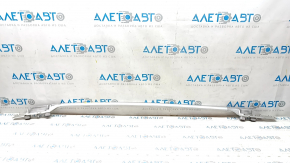 Longitudinal roof rail left Nissan Rogue 14-20 for pads with 3 fasteners, without plugs