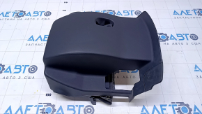 Steering column cover Hyundai Elantra UD 11-13 prerest, black, scratches