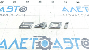 Emblem inscription 540i trunk lid BMW 5 G30 17-23