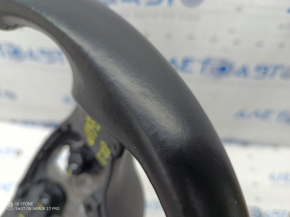 Naked steering wheel VW Tiguan 18 - leather black, scratches, worn