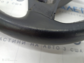 Naked steering wheel VW Tiguan 18 - leather black, scratches, worn