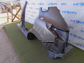 Quarter wing rear left Nissan Rogue Sport 17- graphite, sawn off, with central pillar, butts