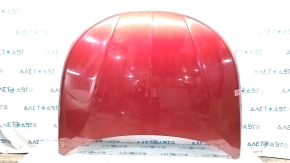 Hood assembly Lincoln MKZ 13-16 aluminum, red RR, butt, chips, corrosion