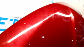 Hood assembly Lincoln MKZ 13-16 aluminum, red RR, butt, chips, corrosion