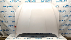 Hood assembly Ford Fusion mk5 13-20 aluminum, white UG, paint blistered, chips