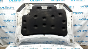 Hood assembly Ford Fusion mk5 13-20 aluminum, white UG, paint blistered, chips