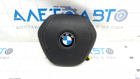 Airbag in steering wheel driver BMW 5 G30 17-23 black, leather