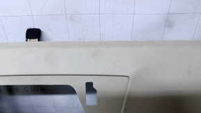 Rear shelf Nissan Maxima A36 16 - beige, without curtain, whitened plastic