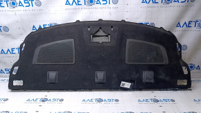 Rear shelf Nissan Sentra 13-19 black, scuffs, without plugs