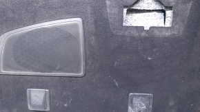 Rear shelf Nissan Sentra 13-19 black, scuffs, without plugs