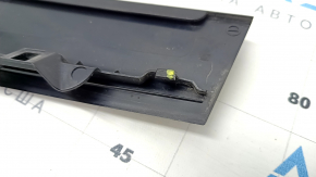 Door trim side front left VW Tiguan 18- black gloss, broken guide, scratches