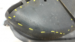 Front bumper guard left BMW 5 G30 17-23 worn