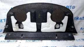 Rear shelf Ford Mustang mk6 15 - black, folded, without plugs