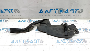 Right wiper grille seal Honda Accord 13-17 fastening defect