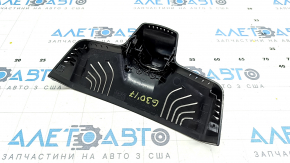 Interior mirror trim BMW 5 G30 17-23 black, under camera, scratches