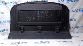 Rear shelf Ford Focus mk3 11-18 4d black, type 2, cap break, kinks