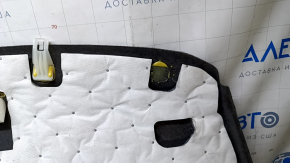 Rear shelf Chevrolet Cruze 16 - black, broken fasteners, kinked, scratches