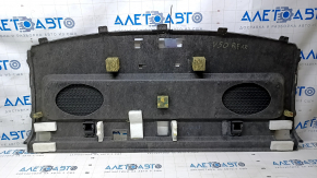 Rear shelf Toyota Camry v50 12-14 usa black, broken fasteners