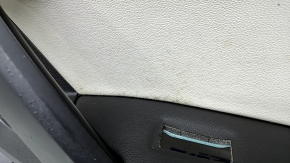 Door trim card front right VW Tiguan 18 - black and gray, with a squeaker, scratches, dents, peeling handle coating, for dry cleaning
