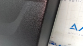 Door trim card front right VW Tiguan 18 - black and gray, with a squeaker, scratches, dents, peeling handle coating, for dry cleaning