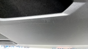 Door trim card front right VW Tiguan 18 - black and gray, with a squeaker, scratches, dents, peeling handle coating, for dry cleaning
