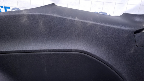 Rear row trim left Dodge Challenger 15-19 black, armrest leather, scratches
