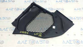 Right underhood trim BMW 5 G30 17-23 structure, worn