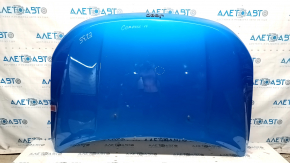 Jeep Compass 17 bare hood - blue PBJ, aluminum, chips, bump