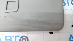 Left visor VW Tiguan 18 - gray, without hook, needs cleaning, crack in fastening