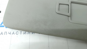 Right visor VW Tiguan 18 - gray, without hook, needs cleaning, crack in fastening